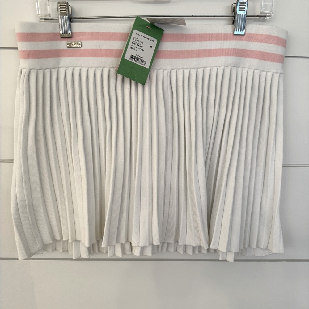 Lilly Pulitzer NWT pleated tennis skirt (M)